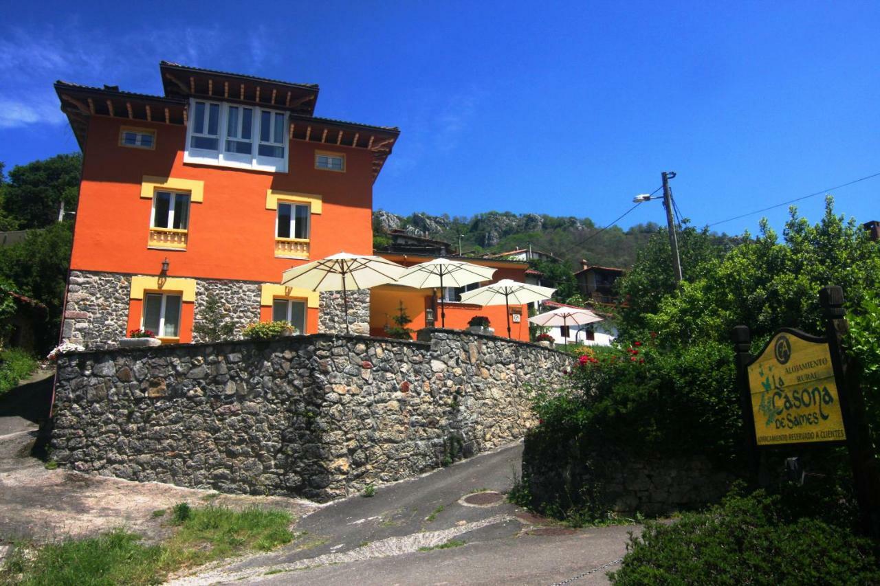 La Casona De Sames Pensionat Exteriör bild